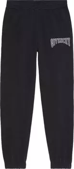 Брюки для бега Givenchy Slim Fit Print Jogging 'Faded Black', черный