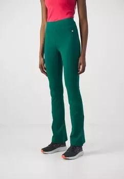 Брюки для бега ICONS HIGH WAIST FLARE Champion, цвет dark green