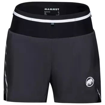 Брюки для бега Mammut Women's Aenergy Trailrunning 2 in 1 Shorts, черный