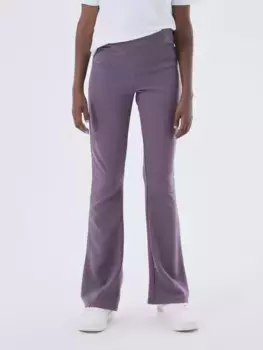 Брюки для бега Name It "NKFFRIKKALI BOOTCUT PANT NOOS", цвет Arctic Dusk