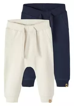 Брюки для бега NBNTAKKI PANT UNISEX 2 PACK Name it, цвет dark blue/beige