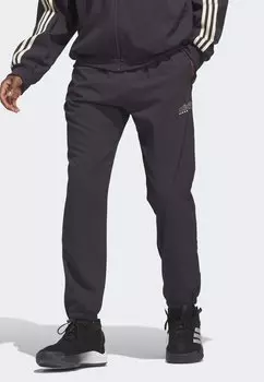 Брюки для бега SELECT WV adidas Performance, цвет aurora black