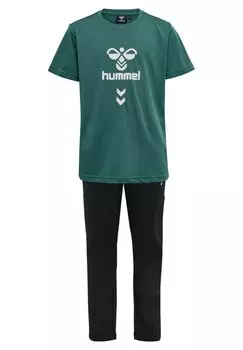 Брюки для бега SUPER FOOTBALL SET Hummel, цвет mallard green