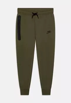 Брюки для бега TECH Nike Sportswear, цвет medium olive/black