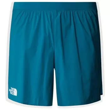 Брюки для бега The North Face Summit Pacesetter Short 7'', цвет Blue Moss/Sapphire Slate