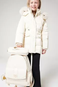 Брюки для девочек Snaffle Kickflare из 100% хлопка River Island, черный