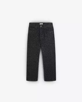 Брюки для девочки с карманами и анималистическим принтом Scalpers, серый