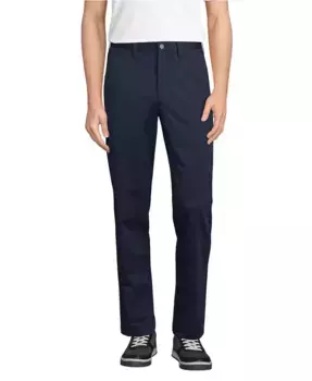 Брюки для гольфа Big & Tall Flex Lands' End, синий