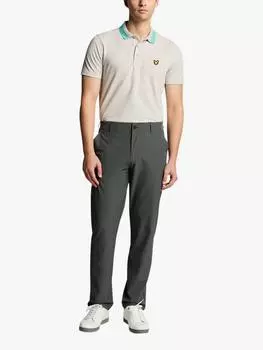 Брюки для гольфа с прямыми штанинами Lyle & Scott, цвет Granite