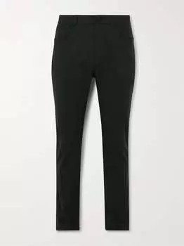 Брюки для гольфа Tour 5 прямого кроя из джерси G/FORE, черный