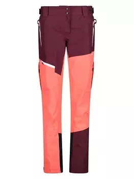 Брюки для лыж и сноуборда CMP Ski-/ Snowboardhose, цвет Bordeaux/Orange