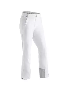 Брюки для лыж и сноуборда Maier Sports Hosen lang STEFFI, белый