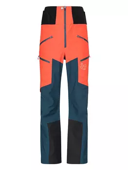 Брюки для лыж и сноуборда ROCK EXPERIENCE, цвет orange/petrol