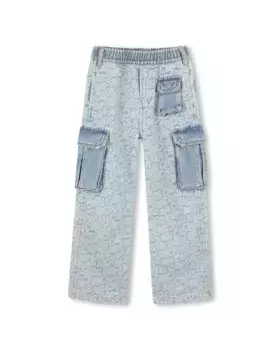 Брюки для мальчика синего хлопкового цвета Marc Jacobs, синий