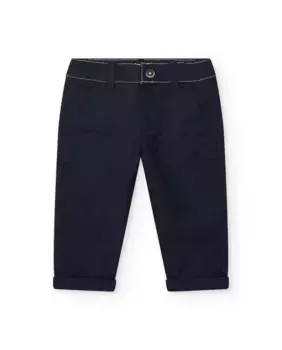 Брюки для мальчиков с карманами и регулируемой талией Tuc tuc, тёмно-синий