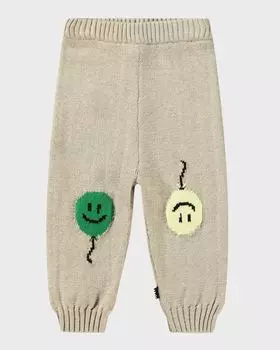 Брюки для мальчиков Sol Happy Face интарсия Molo, цвет Balloon Smile