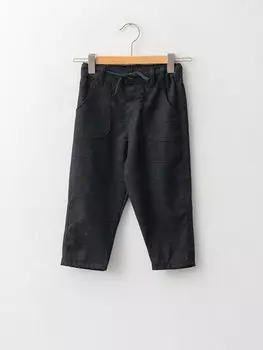 Брюки для маленьких мальчиков с эластичной резинкой на талии LCW baby, темно коричневый