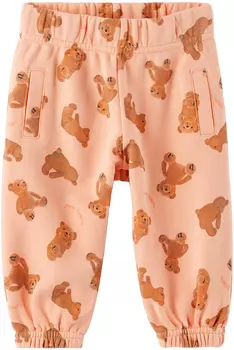 Брюки для отдыха Baby Orange PA Bear Оранжевые Palm Angels