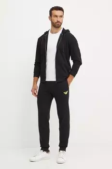 Брюки для отдыха Emporio Armani Underwear, черный