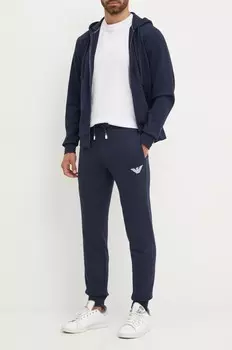 Брюки для отдыха Emporio Armani Underwear, темно-синий
