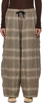 Брюки для отдыха HDP цвета хаки NEEDLES