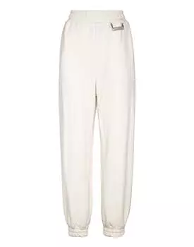 Брюки для отдыха с вышивкой Signature PHILIPP PLEIN, кремовый