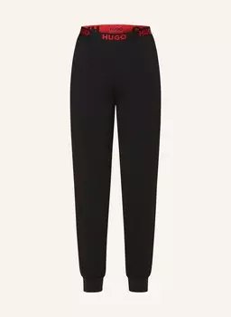 Брюки для отдыха sporty logo HUGO, черный