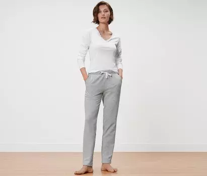 Брюки для отдыха Tchibo, хизер серый