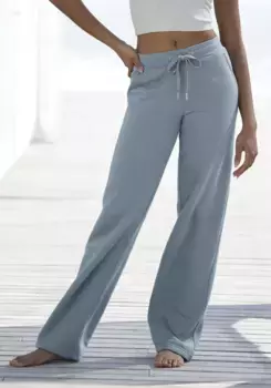 Брюки для отдыха Vivance "брюки для отдыха", с широкими штанинами, изготовленные из ультрамягкого пота, синий