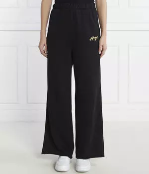 Брюки для платья nasuede_2 Oversize fit Hugo, черный