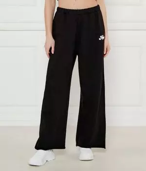 Брюки для платья nasuede_4 Relaxed fit Hugo, черный