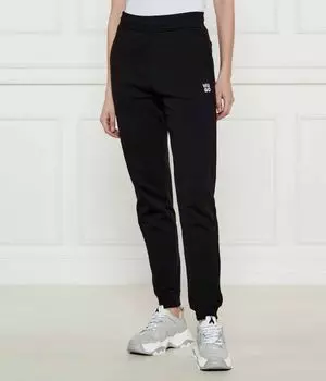 Брюки для платья нельфиния Regular fit Hugo, черный