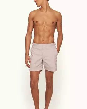 Брюки для плавания Bulldog Classic Stripe 6" Orlebar Brown, розовый