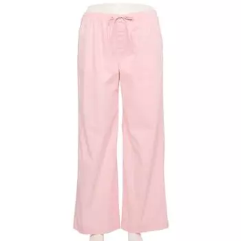 Брюки для подростков больших размеров со средней посадкой и эластичной талией So, цвет pink white stripe