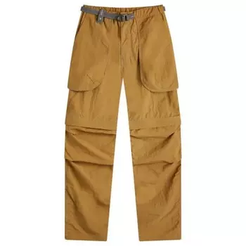 Брюки для походов из нейлоновой тафты 2-х сторон And Wander, бежевый