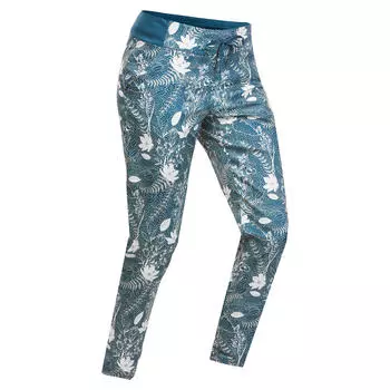 Брюки женские Quechua NH100 для походов, бирюзовый