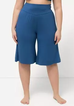 Брюки для сна BERMUDA WIDE STRAIGHT LEG Ulla Popken, сине-серый