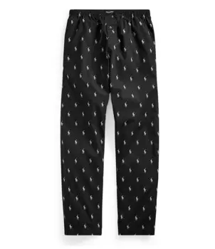 Брюки для сна Polo Ralph Lauren Polo Player, черный