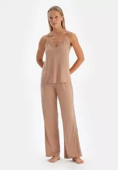 Брюки для сна REGULAR WAIST DAGI, светло-коричневый