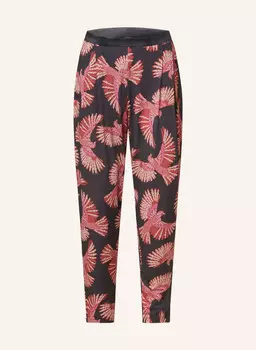 Брюки для сна серии flying bird mey, цвет DUNKELGRAU/DUNKELROT/PINK
