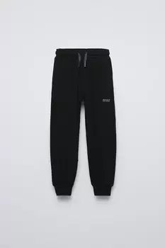 Брюки для спорта в османском стиле ZARA, черный