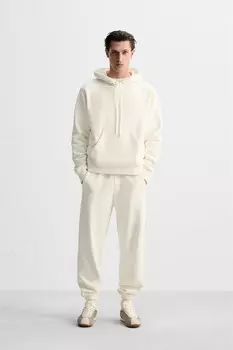 Брюки для спорта ZARA, экрю