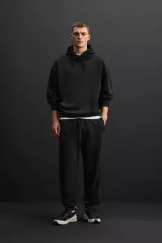 Брюки для спорта ZARA, черный