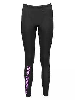 Брюки для тренировок и бега New Balance Funktionsleggings, черный