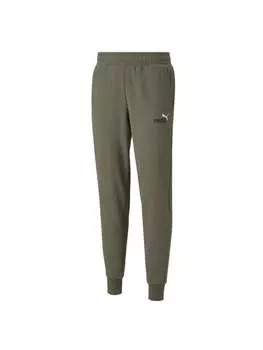 Брюки для тренировок и бега Puma Jogginghose ESS+, оливковый