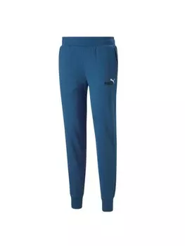 Брюки для тренировок и бега Puma Jogginghose ESS+, синий