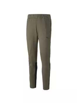 Брюки для тренировок и бега Puma teamCup Jogginghose, оливковый