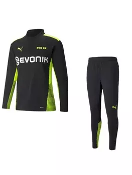 Брюки для тренировок и бега Puma Trainingsanzug BVB Borussia Dortmund, черный