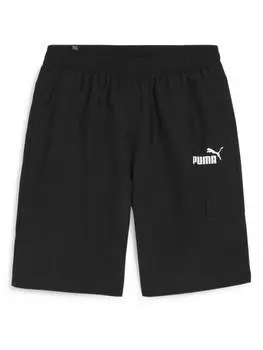 Брюки для тренировок и бега Puma Trainingsshorts Essential, черный