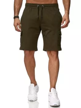 Брюки для тренировок и бега RESLAD Shorts Cargo Sweathose, хаки